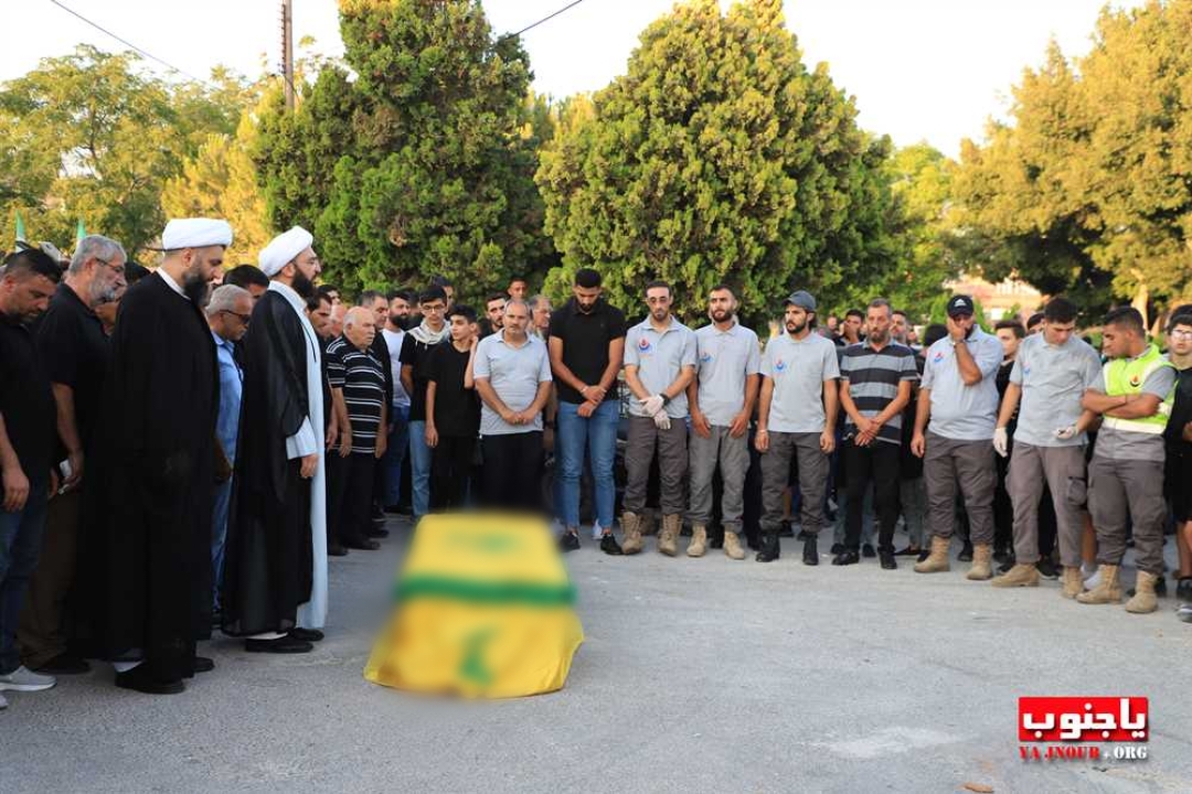 بلدة طيردبا الجنوبية شيعت الفقيدة الغالية المرحومة الحاجة مريم جابر ام ايهاب حيدر الى مثواها الأخير